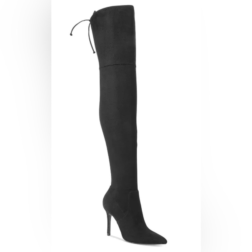 ALDO Women's Asteille black Over-The-Knee Dress Boots - size 6 - Picture 2 of 7